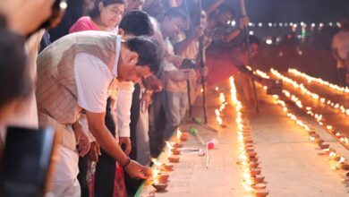 Assam lights ‘Ashirwad Ka Diya’ for PM Modi’s birthday