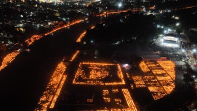 3.55 crore lamps illuminate MP on PM Modi’s birthday, Ujjain sets world record 3.55 crore lamps illuminate MP on PM Modi’s birthday, Ujjain sets world record