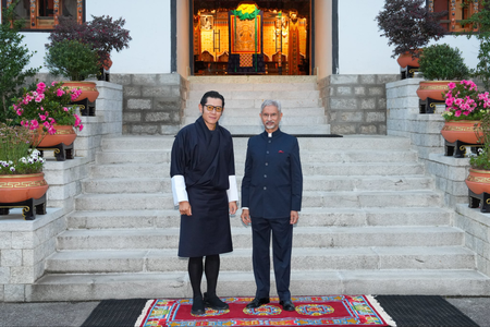 EAM Jaishankar meets King of Bhutan, values his guidance to deepen ties EAM Jaishankar meets King of Bhutan, values his guidance to deepen ties