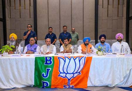 Punjab BJP to launch four anti-drug marches across state today Punjab BJP to launch four anti-drug marches across state today