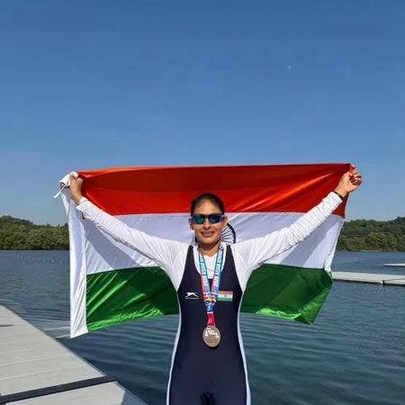 ‘Every stroke feels like music’: Rower Poonam set for Asian Games debut
