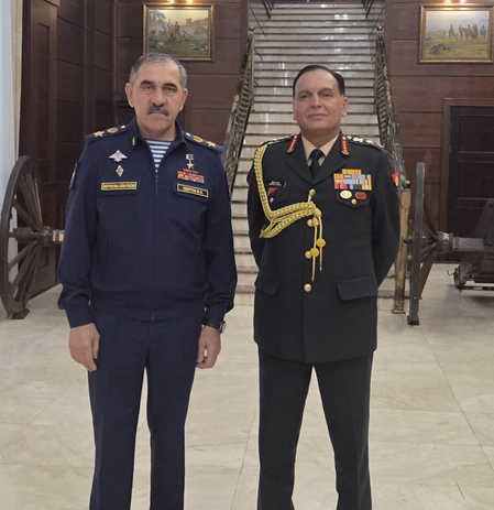 Army chief Dhiraj Seth meets Russian Deputy Defence Minister, reviews military ties Army chief Dhiraj Seth meets Russian Deputy Defence Minister, reviews military ties