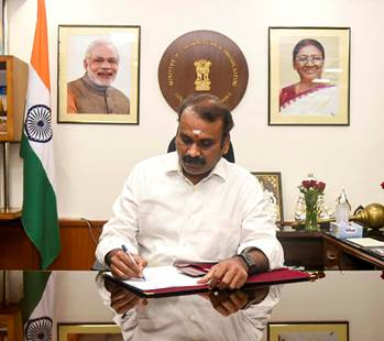 Creative economy emerges as India’s next growth frontier: MoS Murugan Creative economy emerges as India’s next growth frontier: MoS Murugan