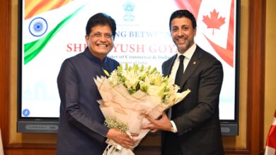 Piyush Goyal meets Canadian Minister Maninder Sidhu to seal trade pact soon Piyush Goyal meets Canadian Minister Maninder Sidhu to seal trade pact soon