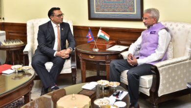 EAM Jaishankar and visiting Nepal Finance Minister discuss strengthening overall cooperation EAM Jaishankar and visiting Nepal Finance Minister discuss strengthening overall cooperation