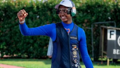 Yugan Sakthivel Muthukumaar wins Trap Men Junior gold in Porpetto