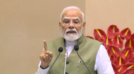 India’s contribution to per capita carbon emissions less than half of global average: PM Modi India’s contribution to per capita carbon emissions less than half of global average: PM Modi