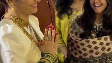 Ankita Lokhande explains Ekta Kapoor the significance of Gauri Poojan during Ganesh Chaturthi Ankita Lokhande explains Ekta Kapoor the significance of Gauri Poojan during Ganesh Chaturthi