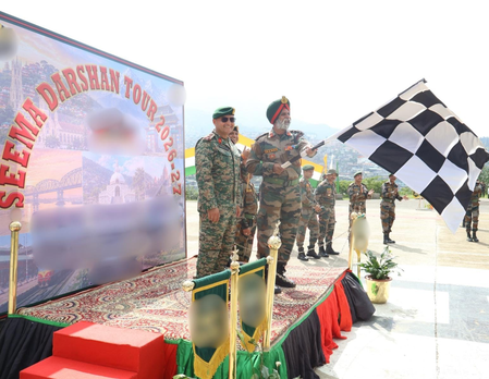 Students from Nagaland embark on 10-day Seema Darshan tour organised by Assam Rifles Students from Nagaland embark on 10-day Seema Darshan tour organised by Assam Rifles