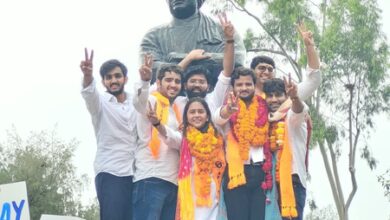 ‘Jhooth Ki Goonj’ couldn’t reverberate in DU: BJP hails ABVP sweep in DUSU polls