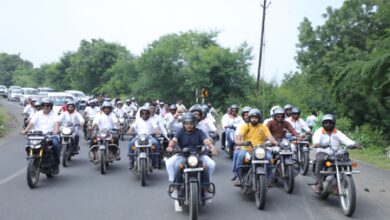 Gujarat: Seva Yatra bike rally reaches Panchmahal Gujarat: Seva Yatra bike rally reaches Panchmahal