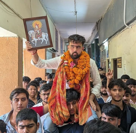 ‘Nepo politics’ vs ‘grassroots power’: Deepanshu’s DUSU victory sends Congress a sharp message ‘Nepo politics’ vs ‘grassroots power’: Deepanshu’s DUSU victory sends Congress a sharp message