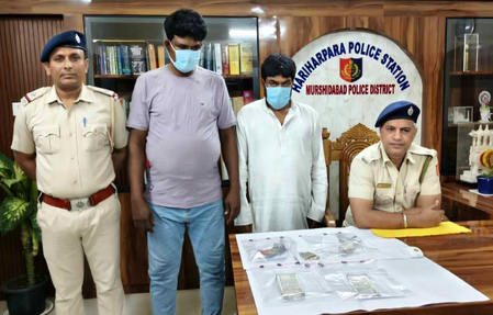 Bengal: AJUP leader held with fake notes, firearms Bengal: AJUP leader held with fake notes, firearms