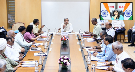 Railway Board Chairman takes stock of operational matters during review meeting Railway Board Chairman takes stock of operational matters during review meeting