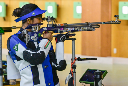 Asian Games: India women win 10m air rifle team silver; Elavenil, Sonam make individual final Asian Games: India women win 10m air rifle team silver; Elavenil, Sonam make individual final