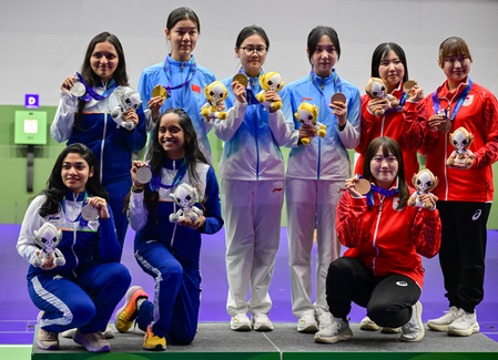 Your achievement opened India’s medal account: Prez Murmu hails women’s 10m rifle team silver Your achievement opened India’s medal account: Prez Murmu hails women’s 10m rifle team silver
