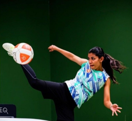 Asian Games: Quimcy Dsouza loses Teqball singles bronze match to Japan’s Sakamoto Asian Games: Quimcy Dsouza loses Teqball singles bronze match to Japan’s Sakamoto