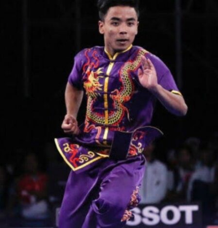 Suraj Singh Mayanglambam misses Wushu podium by 0.040 points at Asian Games Suraj Singh Mayanglambam misses Wushu podium by 0.040 points at Asian Games
