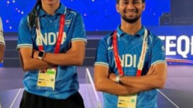 Asian Games: Quimcy Dsouza, Mohamed Anas Beg lose Teqball mixed doubles bronze Asian Games: Quimcy Dsouza, Mohamed Anas Beg lose Teqball mixed doubles bronze