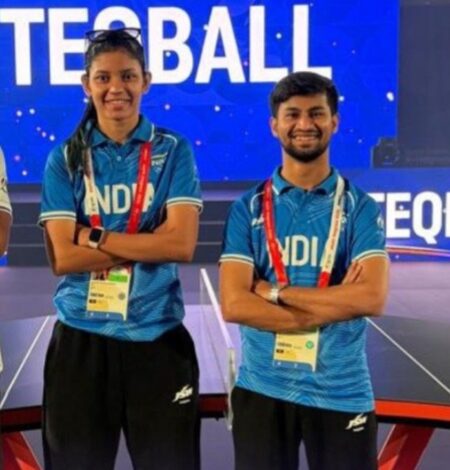 Asian Games: Quimcy Dsouza, Mohamed Anas Beg lose Teqball mixed doubles bronze Asian Games: Quimcy Dsouza, Mohamed Anas Beg lose Teqball mixed doubles bronze