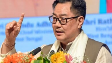 ‘Congress has become party of comedians and jokers’: Kiren Rijiju on Chhatron Ki Goonj mimicry row ‘Congress has become party of comedians and jokers’: Kiren Rijiju on Chhatron Ki Goonj mimicry row