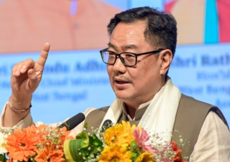 ‘Congress has become party of comedians and jokers’: Kiren Rijiju on Chhatron Ki Goonj mimicry row ‘Congress has become party of comedians and jokers’: Kiren Rijiju on Chhatron Ki Goonj mimicry row