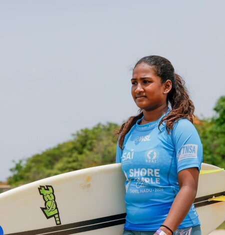 Asian Games: From reel to real, surfer Kamali Moorthy ready to make waves Asian Games: From reel to real, surfer Kamali Moorthy ready to make waves