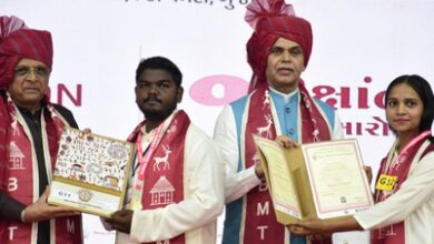 Gujarat: 667 students receive degrees as Birsa Munda Tribal University holds first convocation Gujarat: 667 students receive degrees as Birsa Munda Tribal University holds first convocation
