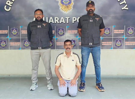 Gujarat: Ahmedabad Crime Branch catches Rajasthan murder accused Gujarat: Ahmedabad Crime Branch catches Rajasthan murder accused