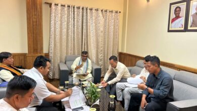 Tripura: BJP, ally discuss joint campaign strategy for Village Committee polls in tribal areas Tripura: BJP, ally discuss joint campaign strategy for Village Committee polls in tribal areas