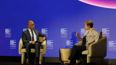 IMF chief says world economy faces multiple risks despite resilience IMF chief says world economy faces multiple risks despite resilience