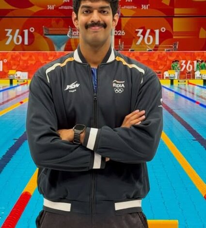 Asian Games: Srihari qualifies for men’s 50m backstroke final; no Indian in 50m freestyle final Asian Games: Srihari qualifies for men’s 50m backstroke final; no Indian in 50m freestyle final