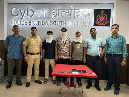 Delhi Police busts APK-based cyber fraud syndicate, three arrested in Ahmedabad Delhi Police busts APK-based cyber fraud syndicate, three arrested in Ahmedabad