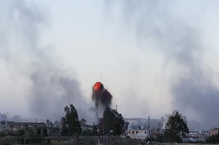 Airstrikes hit telecom towers in Yemen, killing four: Houthi media Airstrikes hit telecom towers in Yemen, killing four: Houthi media