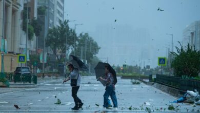 Heavy rain, strong winds batter Japan as typhoon nears eastern coast Heavy rain, strong winds batter Japan as typhoon nears eastern coast