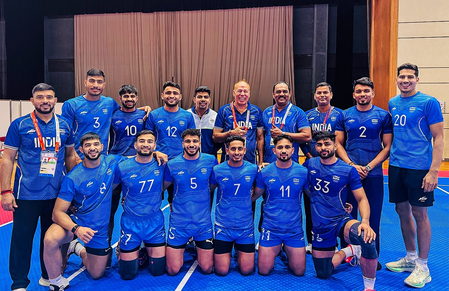 Asian Games: Indian men’s Kabaddi team begin title defence with 49-24 win over Japan Asian Games: Indian men’s Kabaddi team begin title defence with 49-24 win over Japan