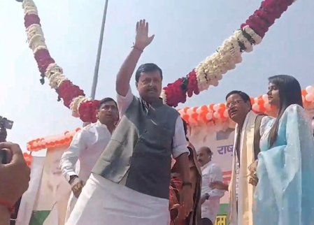 BJP chief Nitin Nabin arrives in Meerut, to review grassroots-level preparations for 2027 UP polls