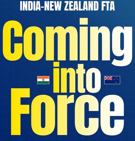 India-New Zealand FTA to come into force on Oct 20: Piyush Goyal