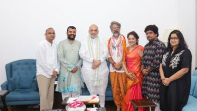 Home Minister Amit Shah meets the cast of ‘Hanuman Ansh’, congratulated them on success Home Minister Amit Shah meets the cast of ‘Hanuman Ansh’, congratulated them on success