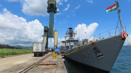 Indian Naval ships arrive in Philippines for ASEAN Defence Ministers’ meet-plus maritime activity Indian Naval ships arrive in Philippines for ASEAN Defence Ministers’ meet-plus maritime activity