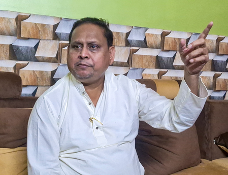 AJUP chief Humayun Kabir appears before police in audio case, fears arrest AJUP chief Humayun Kabir appears before police in audio case, fears arrest