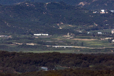 Three South Korean military officers injured in suspected landmine explosion during operation at DMZ