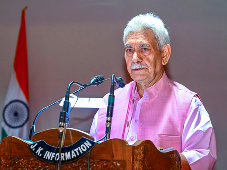 Nature’s message is clear, limits cannot be crossed: J&K LG Nature’s message is clear, limits cannot be crossed: J&K LG