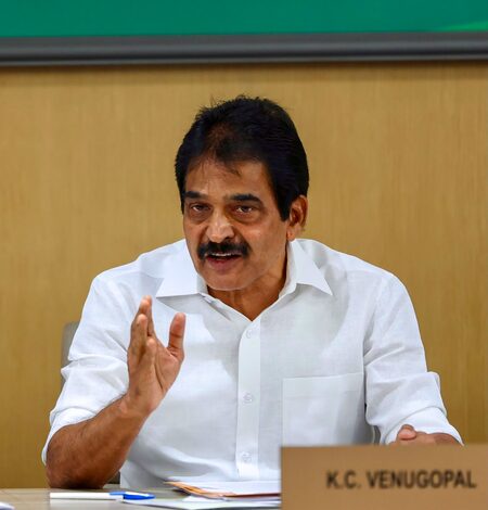 Rajasthan: Venugopal reviews Congress performance, sets focus on Panchayati Raj polls Rajasthan: Venugopal reviews Congress performance, sets focus on Panchayati Raj polls