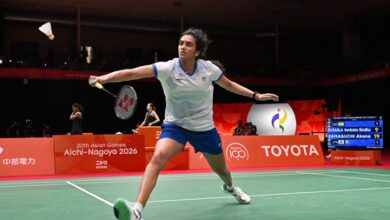 Asian Games: PV Sindhu marches into pre-quarters with win over Chiu Pin-chian Asian Games: PV Sindhu marches into pre-quarters with win over Chiu Pin-chian
