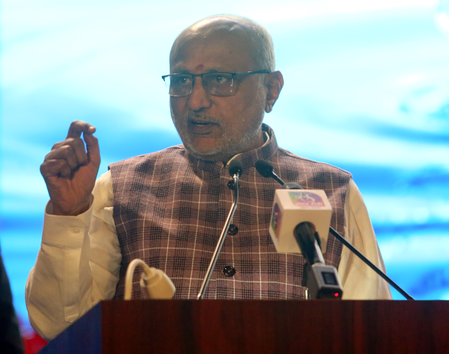 V-P Radhakrishnan calls for collective action to build water-secure India V-P Radhakrishnan calls for collective action to build water-secure India