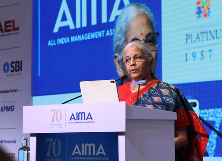 ‘Set Imagined in India goal’: FM Sitharaman urges India Inc. to step up spending on R&D