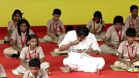 TN CM Vijay launches expanded breakfast scheme for Classes VI to VIII TN CM Vijay launches expanded breakfast scheme for Classes VI to VIII