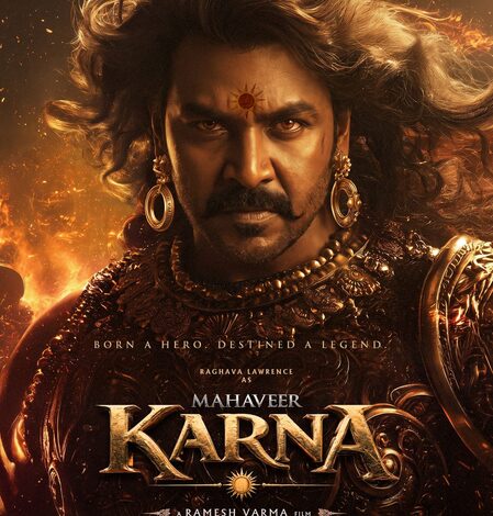 Raghava Lawrence’s look as Karna in ‘Mahaveer Karna’ revealed Raghava Lawrence’s look as Karna in ‘Mahaveer Karna’ revealed