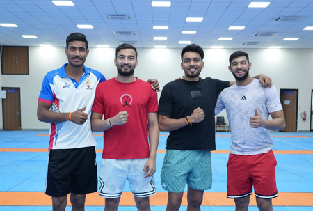 Indian men’s kabaddi team beat Korea in second Group A game Indian men’s kabaddi team beat Korea in second Group A game
